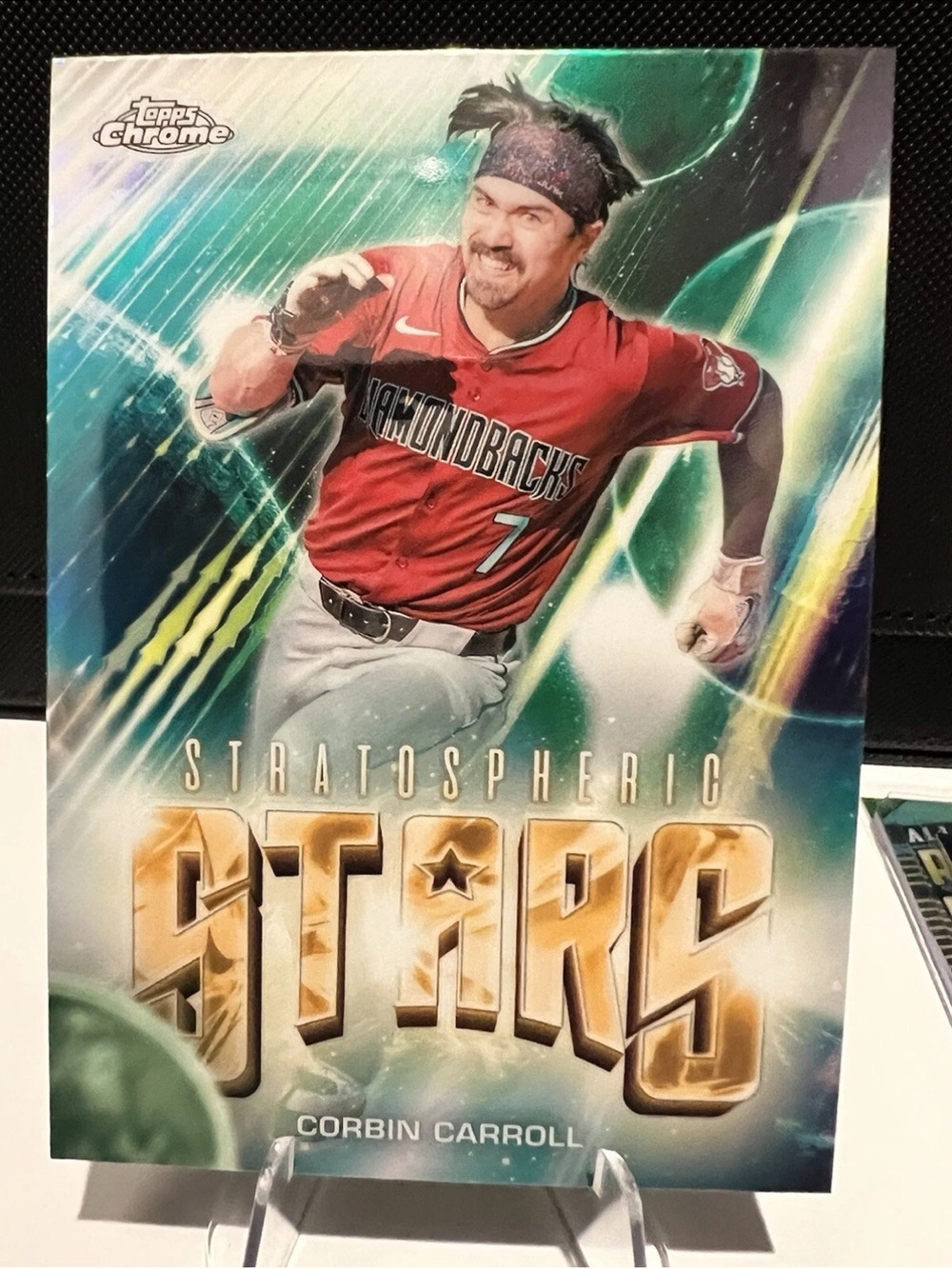 🇨🇦NOW $3🍀 Corbin Carroll 2024 Topps Chrome Diamondbacks Insert Baseball Card